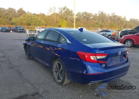 2019 Honda Accord Sport z USA, uszkodzony, nr VIN 1HGCV1F37KA044534